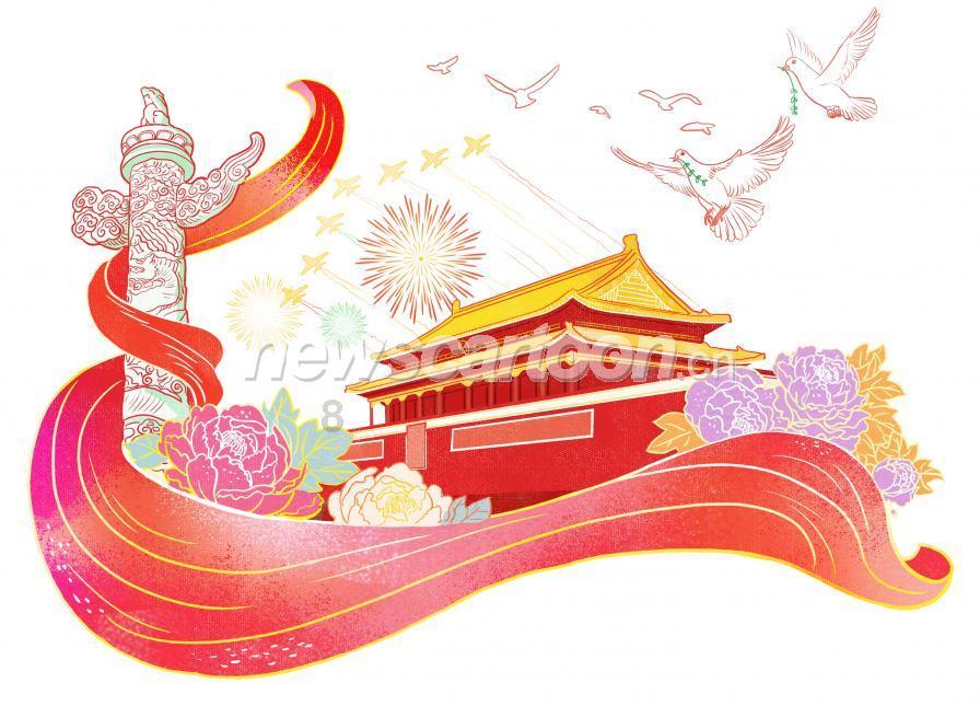 救援卡通老虎